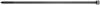 Fischer 69368, UBN, sťahovacie pásky, 4.80 mm, 350 mm, čierna, odolné voči UV žiareniu, 100 ks