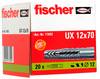 Fischer UX 12 x 70 univerzálna hmoždinka 70 mm 12 mm 77892 20 ks