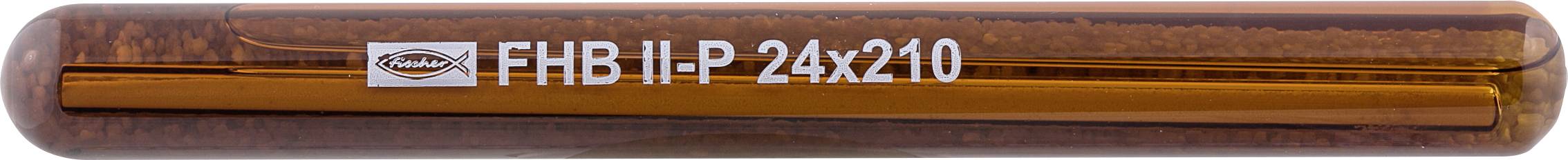 Jantárové obdĺžnikové svetlo indikátora označené "FHB II-P 24x210" s bielym logom na ľavej strane.