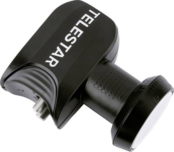Telestar SkyTwin HC satelitný konvertor Twin-LNB  Počet účastníkov: 2 Veľkosť feedu: 40 mm ochrana proti poveternostným vplyvom čierna, svetlosivá