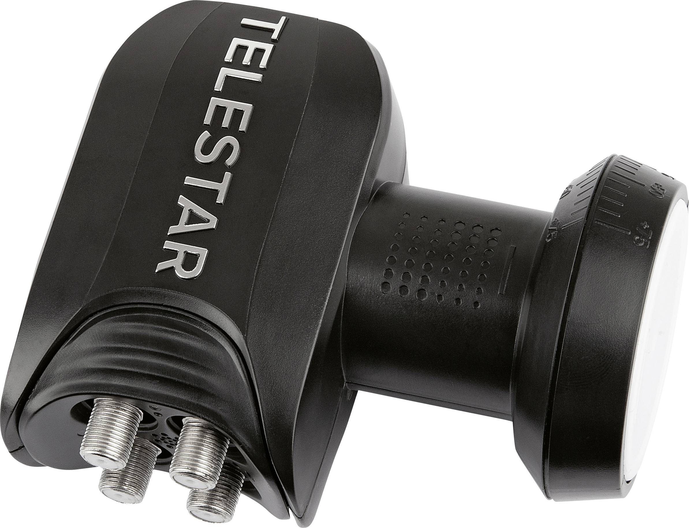 Telestar SkyQuad HC satelitný konvertor Quad-LNB Počet účastníkov: 4 Veľkosť feedu: 40 mm ochrana proti poveternostným v-0