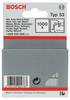 Fine wire staple, type 53 11,4 x 0,74 x 14 mm 1000 ks Bosch Accessories 1609200368 Rozmery (d x š) 14 mm x 11.4 mm