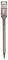 Bosch špicatý sekáč, 250 mm, SDS-plus upínanie, na opracovanie betónu. Obal zobrazuje produkt a detaily značky.