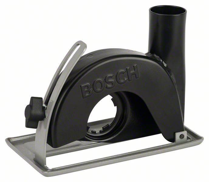 Bosch Accessories 2605510292 Styrslid med utsugningsanslutning för kapning, utan verktyg, 115 / 125 mm, PWS