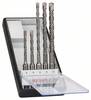 Bosch Accessories SDS-Plus-Bohrersatz 5-tlg.RobL 5/6x50/100mm+6/8/10x100/160mm 2607019927 tvrdý kov sada kladivových vrtákov 5-dielna 5 mm, 6 mm, 6 mm, 8 mm, 10 mm SDS plus 1 sada