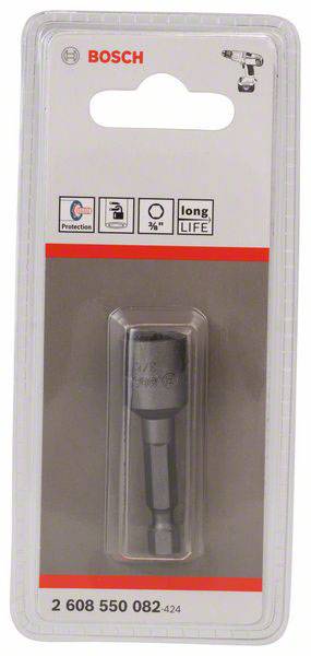 Balenie bitov Bosch skrutkovača s nastaviteľným ochranným krytom. Vhodné pre skrutky 9/16'. Dlhá životnosť.