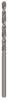 Bosch Accessories 2608585911 HSS kovový špirálový vrták, 3 mm, délka 61 mm, brúsené, DIN 338, valcová stopka, 2 ks