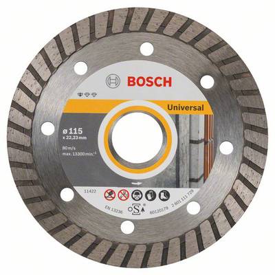 'Pílový list Bosch s priemerom 115 mm. Vhodný pre univerzálne použitie.'