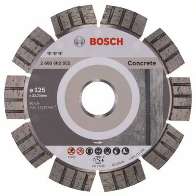 Bosch Accessories 2608602652 Bosch Power Tools diamantový rezný kotúč Priemer 125 mm 1 ks