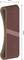 Brúsny pás s rozmermi 60 mm šírka a 400 mm dĺžka.