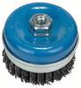 Bosch Accessories Hrncová kefa, oceľ, viazaný drôt, 75 mm, 0,5 mm, 12500 ot./min, M 10 2608622063 1 ks