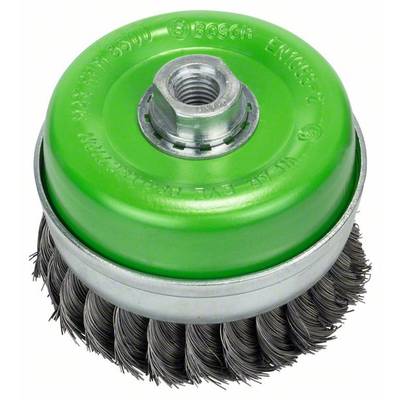Bosch Accessories Wire cup brush, stainless 100 mm, 0,35 mm, 8500 U/ min, 14 2608622105 1 ks
