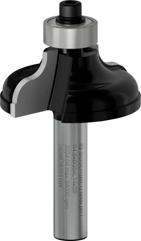 Bosch Accessories 2608628393 profilová fréza    Dĺžka 57 mm   Ø hriadeľa 8 mm