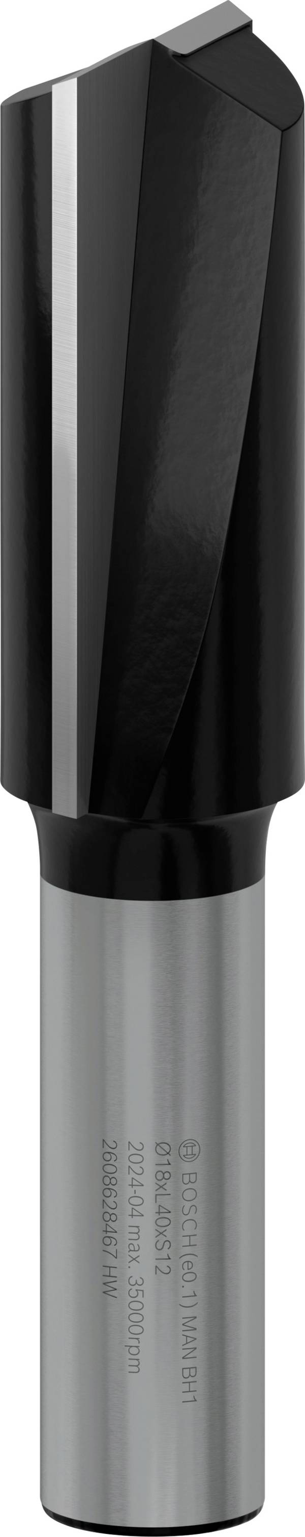 Bosch Accessories 2608628467 drážkovacia fréza tvrdokov   Dĺžka 81 mm Vonkajší Ø 18 mm  Ø hriadeľa 12 mm