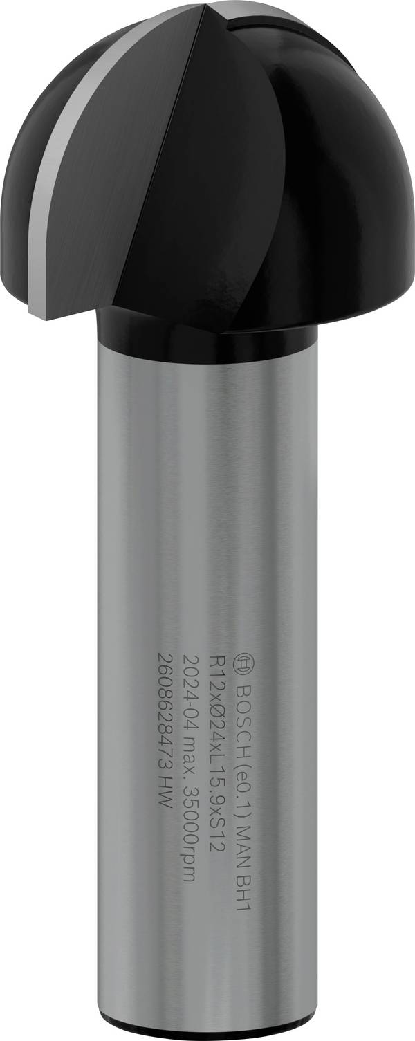 Bosch Accessories 2608628473 dlabacie fréza    Dĺžka 57 mm Vonkajší Ø 24 mm  Ø hriadeľa 12 mm