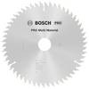 Bosch Accessories Multi Material 2608640510 tvrdokovový pílový kotúč 200 x 30 x 2.4 mm Počet zubov (na palec): 54 1 ks