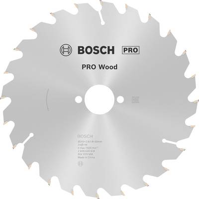 Pílový kotúč na drevo od Bosch, model 'PRO Wood', s 48 zubami a priemerom 300 mm, vhodný na rezanie mäkkého a tvrdého dreva.