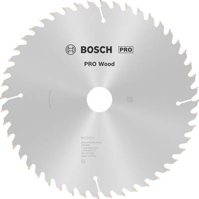 Kotúč pílový s logom Bosch, vhodný pre prácu s drevom. Obsahuje nápis 'PRO Wood', priemer 305 mm, 96 zubov.