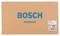 Kartón s modrou potlačou 'BOSCH GERMANY'. V pravom dolnom rohu štítok s technickými údajmi produktu vrátane dĺžky a napätia.