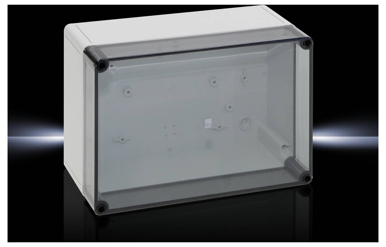 Rittal PK 9521.100 Installationskabinet 254 x 180 x 111 Polykarbonat Gråhvid (RAL 7035) 1 stk