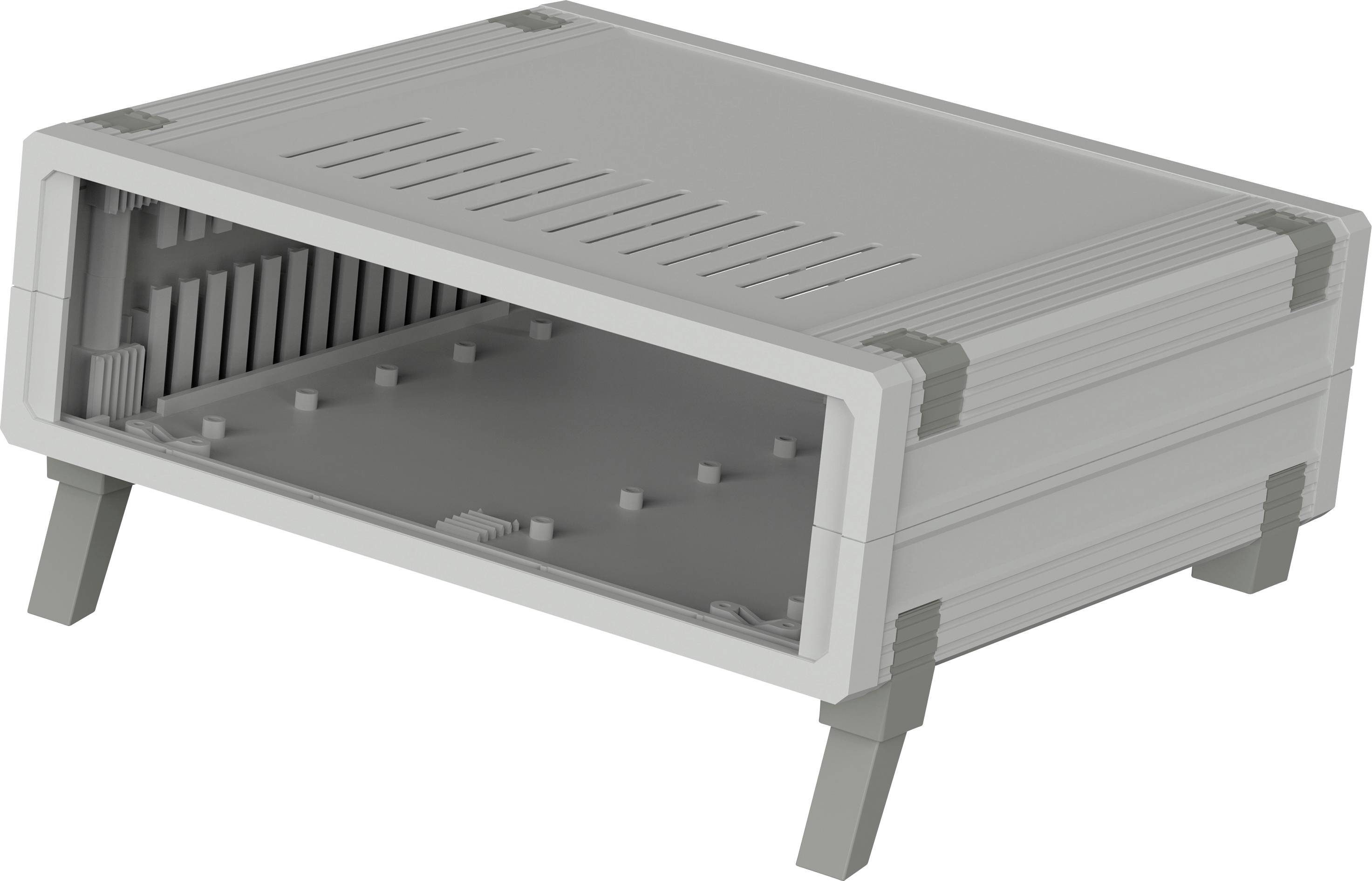 Bopla UM 52011 L-SET Consolebehuizing (b x h x d) 223 x 72 x 199 mm Kunststof Lichtgrijs, Agaatgrijs 1 stuk(s)