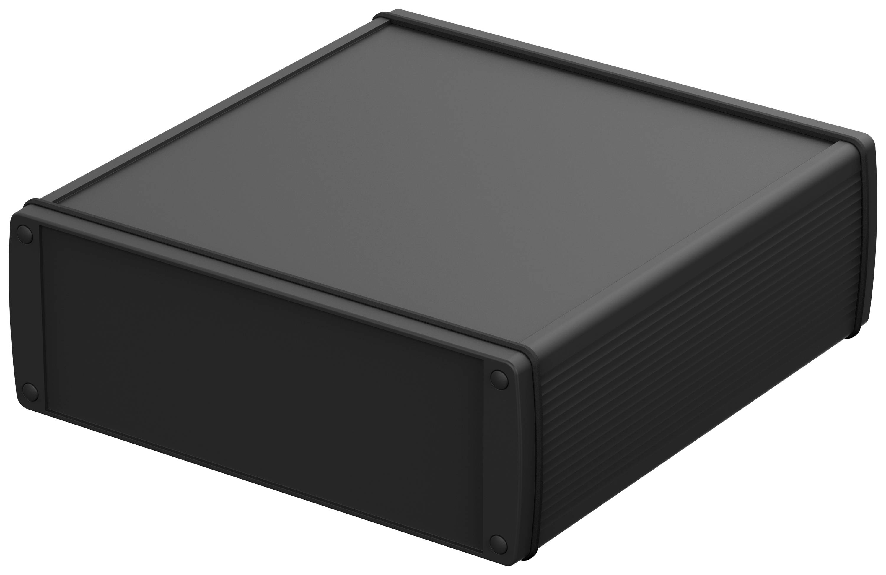 Bopla Alubos ABP 2070-200 84207200.MT1 Contenitore a profilo 200 x 210 x 74 Alluminio Nero 1 pz.