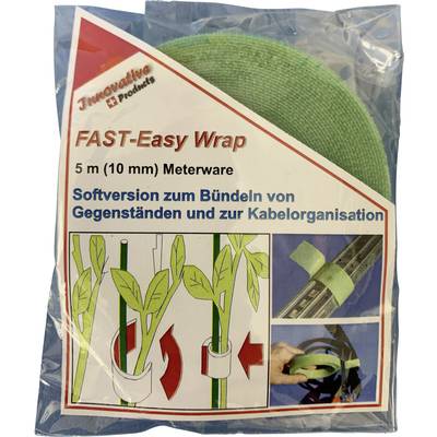 FASTECH® 701-322-Bag pásik so suchým zipsom na rastliny a záhradu háčiková a flaušová časť (d x š) 5000 mm x 10 mm zelen