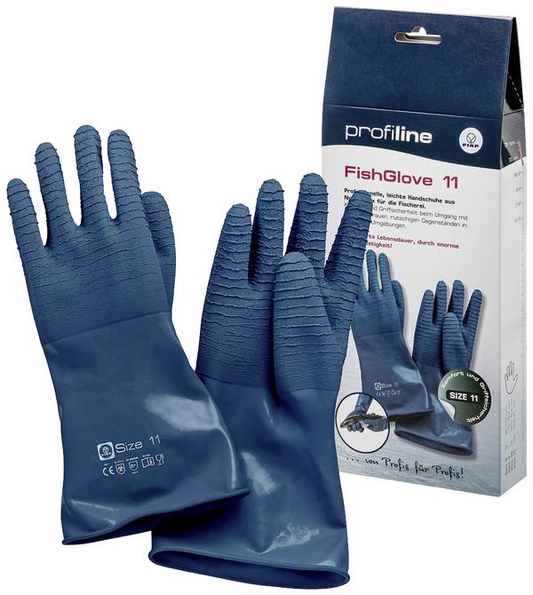 FIAP profiline 1703 prírodný latex rukavice na ryby Veľkosť rukavíc: 11   1 ks