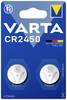 Gombíková batéria Varta CR2450, lítium, 2 ks, 6450101402