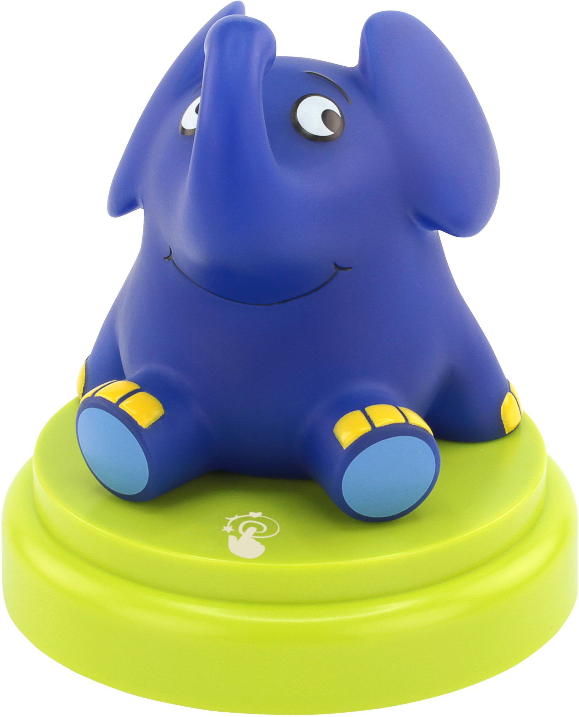 Ansmann Elephant 1800-0017-510 LED-nachtlamp Olifant LED Blauw afbeelding
