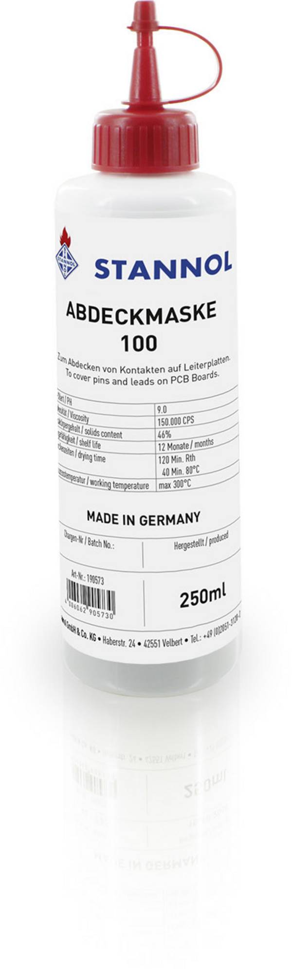 Stannol 100 krycia maska Množstvo 250 ml