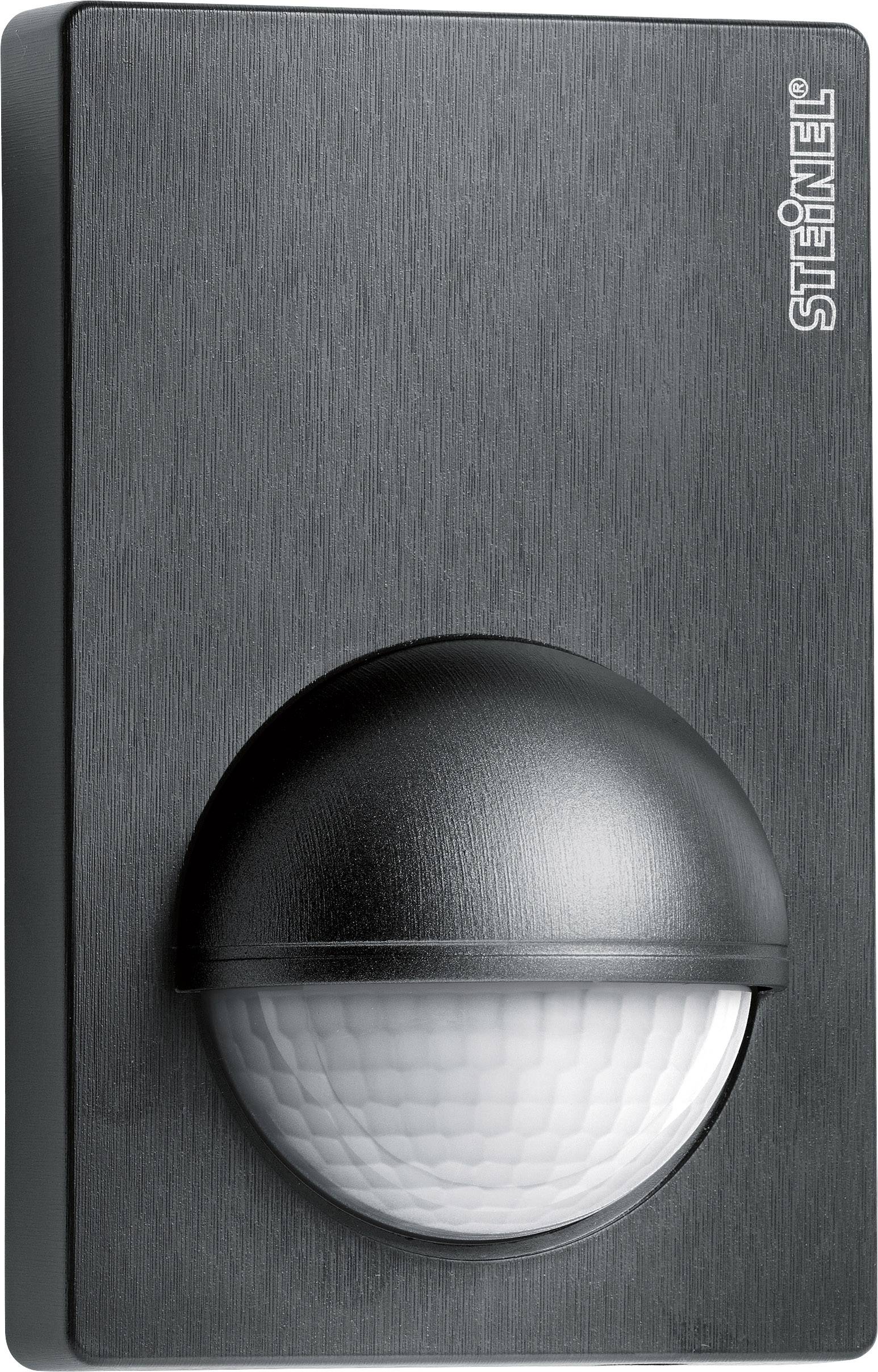 Steinel 603113 Da parete Rilevatore di movimento ad infrarossi passivo PIR 180 ° Relè Nero IP54