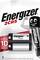 Energizer 2CR5 balenie batérií s komiksovou postavičkou. Text: '2CR5', '10-ročná životnosť'. Lítiové batérie pre fotoaparáty.