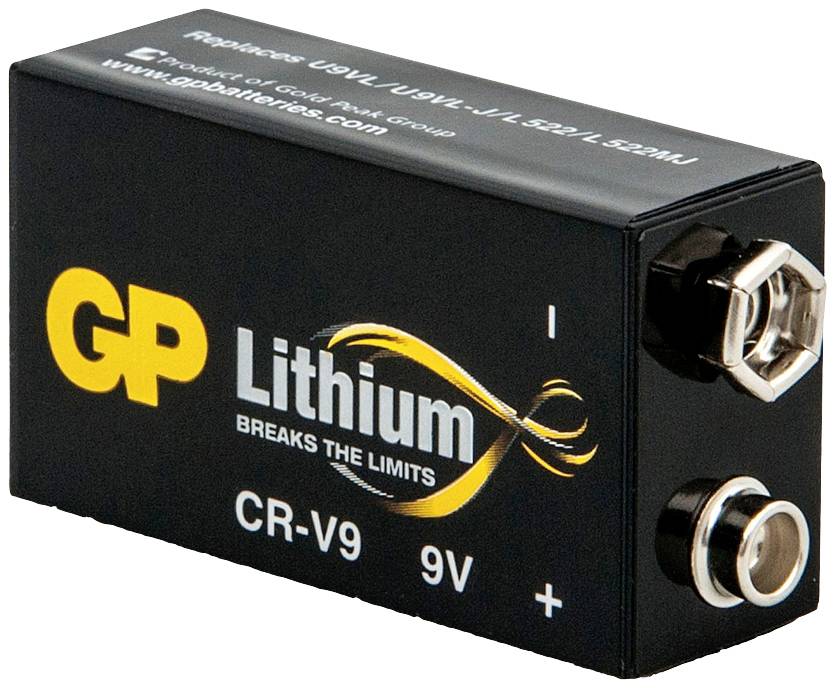 GP GPCR9VSTD565C1 9 V batéria lítiová 800 mAh 9 V 1 ks