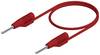 2 mm test lead, on both sides stackable plugs, 100 cm