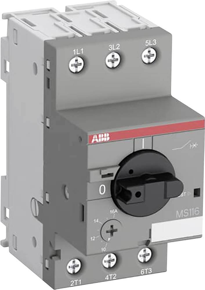 ABB 1SAM 250 000 R1011 MS 116-16,0 Motorbeveiligingsschakelaar Instelbaar 690 V/AC 16 A 1 stuk(s) afbeelding