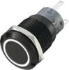 TRU COMPONENTS LAS1-AGQ-11E/W, 702197 stláčacie tlačidlo s ochranou pred vandalmi, 19 mm, 250 V/AC, 5 A, 1 ks