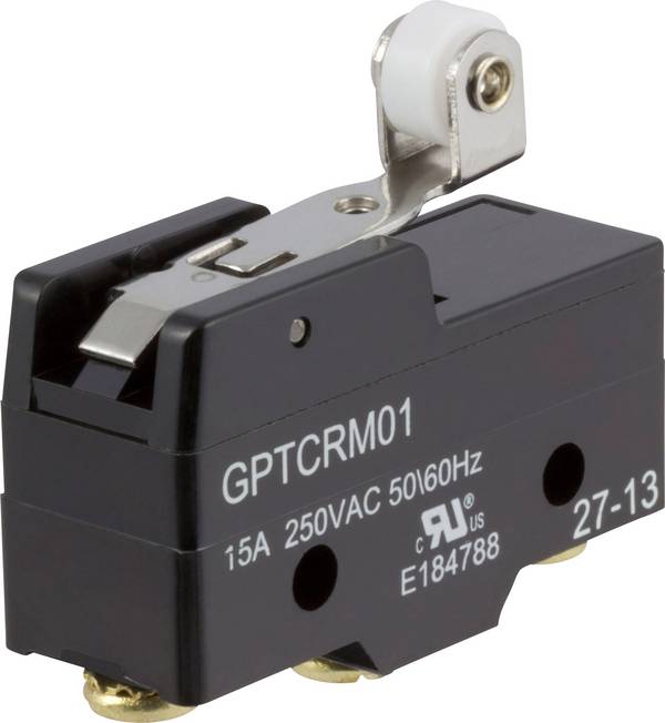 ZF GPTCRM01 mikrospínač GPTCRM01 250 V/AC 15 A 1x zap/(zap)  bez aretácie 1 ks