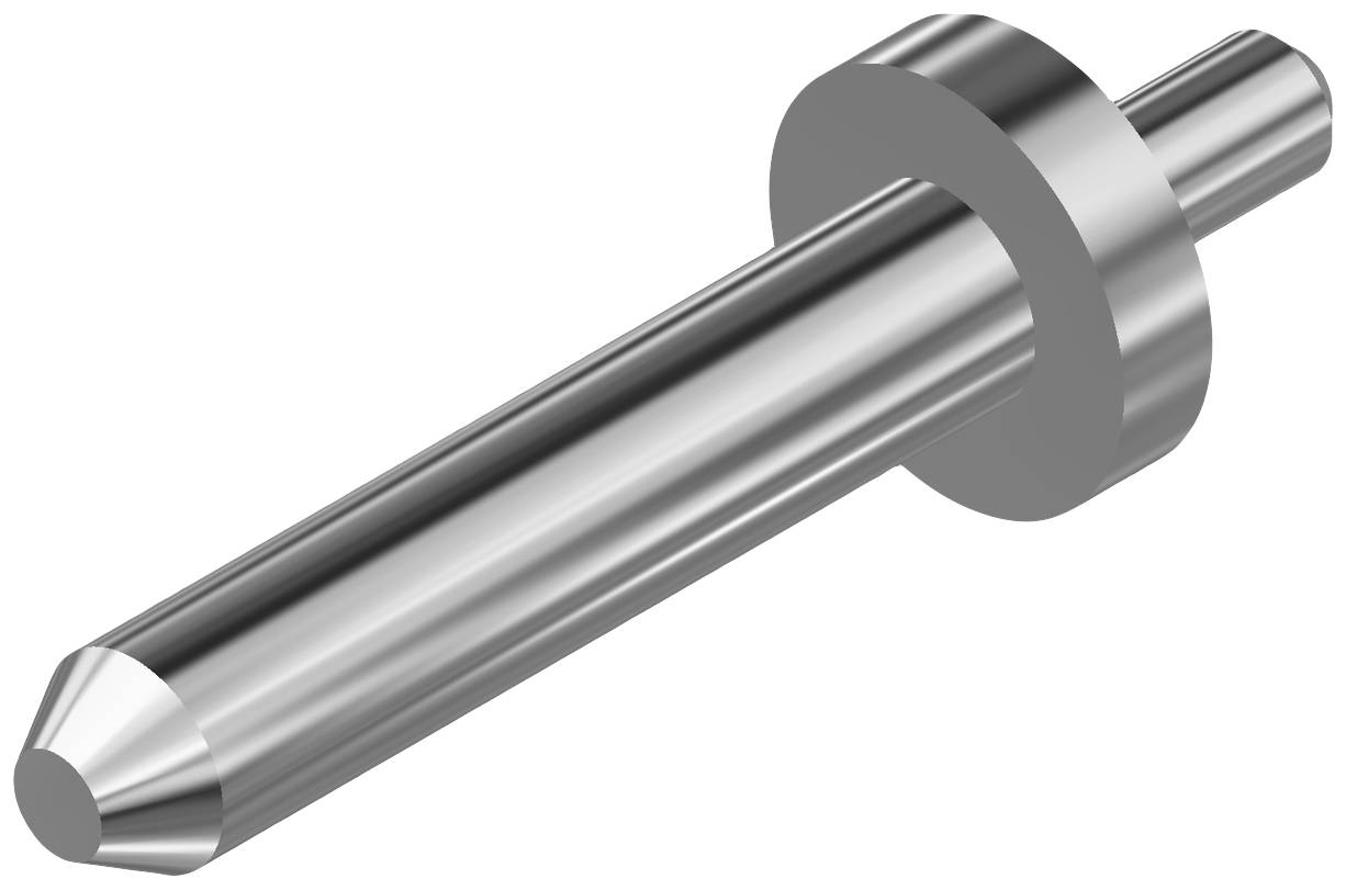 SKS Hirschmann MST 201 Spina a banana Spina dritta Ø perno: 2 mm Metallo 1 pz.