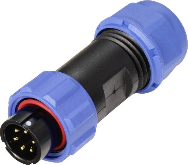 Weipu SP1310 / P 6 II guľatý faston, 1 ks