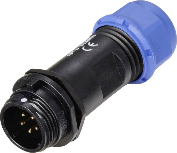 Weipu SP1311 / P 5 II guľatý faston, 1 ks
