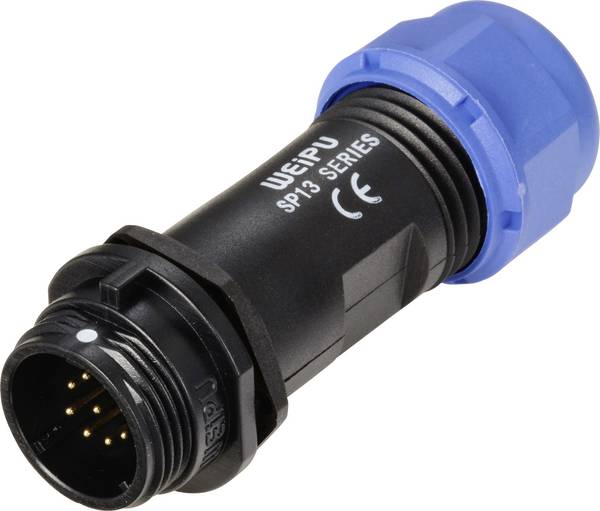 Weipu SP1311 / P 9 II guľatý faston, 1 ks