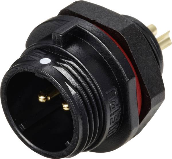 Weipu SP1312 / P 2 guľatý faston, 1 ks