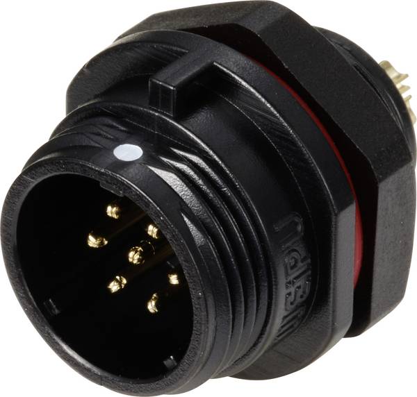 Weipu SP1312 / P 7 guľatý faston, 1 ks