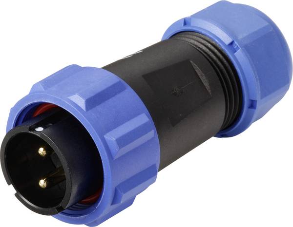 Weipu SP2110 / P 2 I guľatý faston, 1 ks