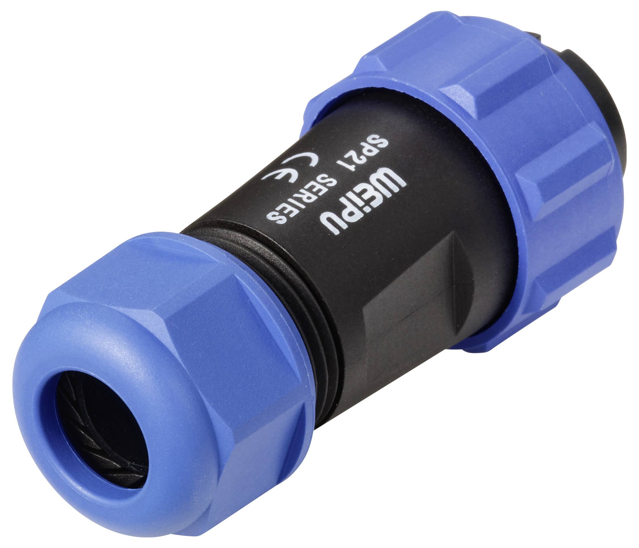 Weipu SP2110 / P 5B II guľatý faston, 1 ks-2