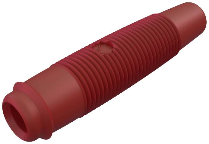 SKS Hirschmann KUN 30 Laboratorietilslutning Tilslutning, lige Stift-diameter: 4 mm Rød 1 stk