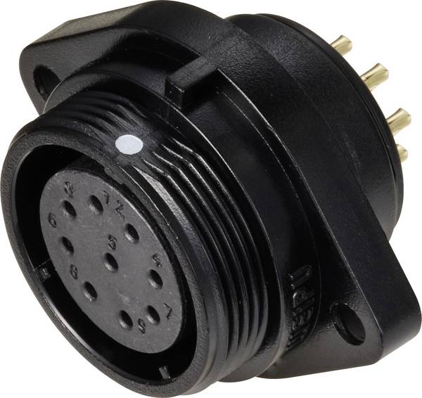 Weipu SP2113 / S 9 guľatý faston, 1 ks
