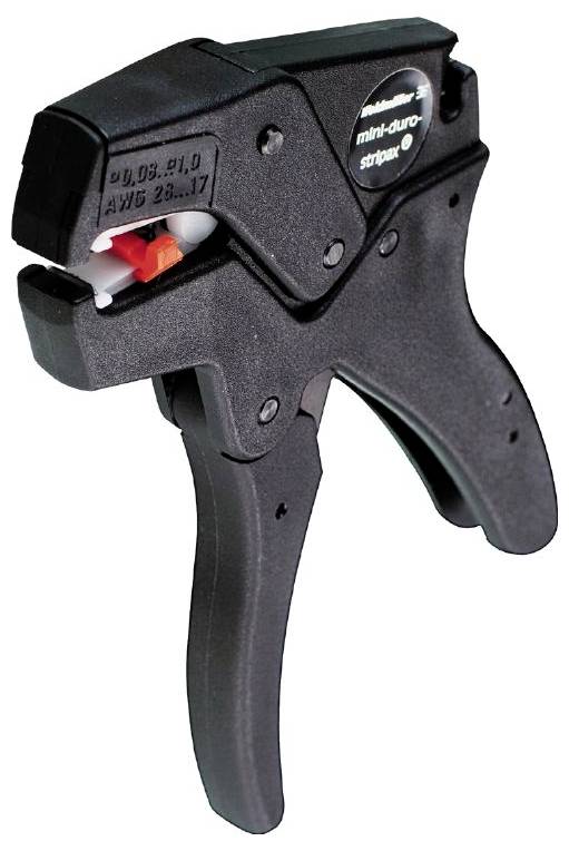 Weidmüller Mini Duro Stripax 9001280000 Pinza spelacavi 0.08 fino a 1 mm² 18 fino a 28 0.3 fino a 1.3 mm