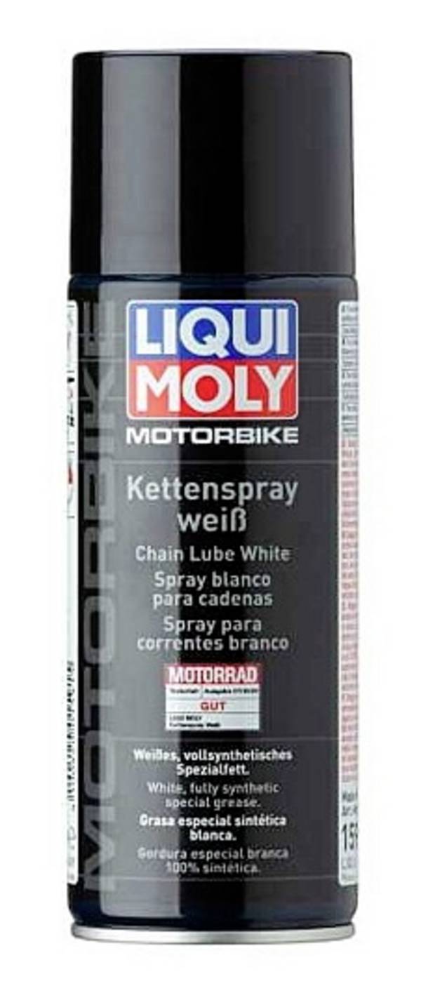 Liqui Moly 1591 Chain Lube White tuk v spreji na reťaz 400 ml